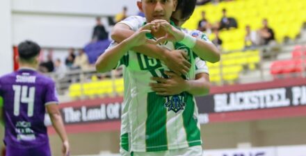 Moncongbulo menang 4-2 atas Pendekar United di Liga Futsal Profesional 2023-2024.