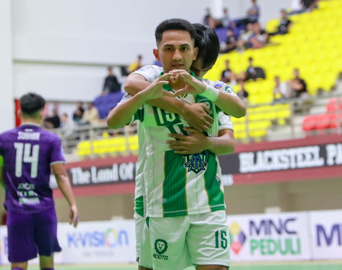 Moncongbulo menang 4-2 atas Pendekar United di Liga Futsal Profesional 2023-2024.