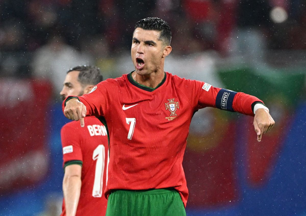 Megabintang Timnas Portugal, Cristiano Ronaldo.