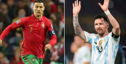 Cristiano Ronaldo dan Lionel Messi sama-sama belum mencetak gol.