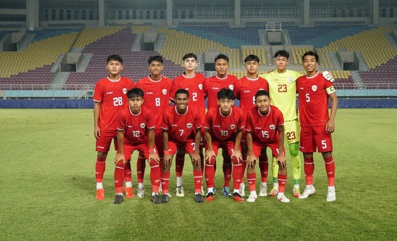 Timnas Indonesia U-16 akan menghadapi Australia U-16 di Semifinal Piala AFF U-16 2024.