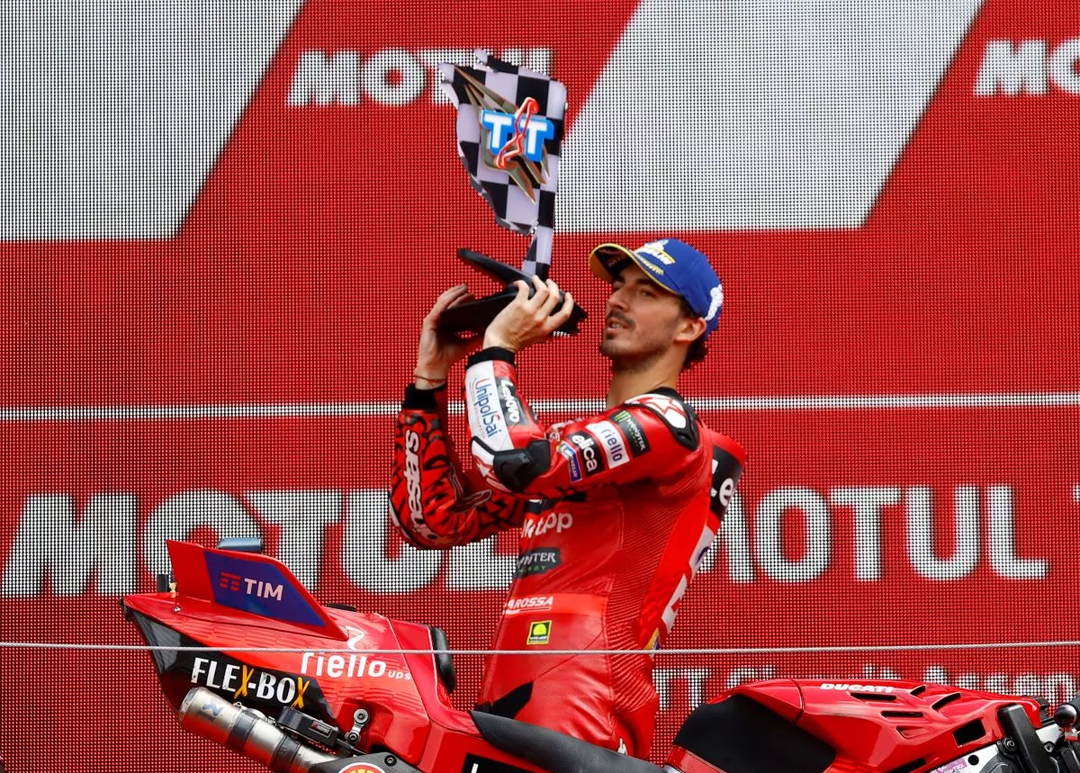 Francesco Bagnaia menjadi salah satu pembalap jebolan akademi VR46 paling sukses saat ini