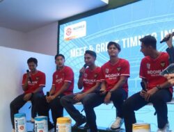 Marselino Ferdinan dan Timnas Indonesia Meriahkan Jakarta Fair Kemayoran 2024