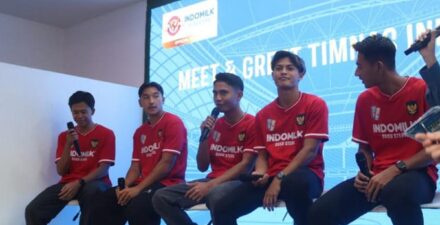 Marselino Ferdinan dan Timnas Indonesia Meriahkan Jakarta Fair Kemayoran 2024