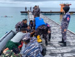 Uji Trampil Glagaspur Pangkalan di Lanal Biak 
