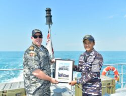 Latihan bersama Cassowary Exercise 2024 TNI AL dan RAN Ditutup di Samudera Hindia.