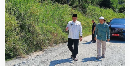 Jalan Koto Petai Rusak, Pj Bupati Asraf : Tahun ini Diaspal