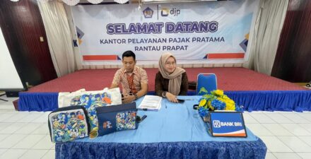 Kolaborasi BRI Cabang Rantauprapat Dengan DJP Kemenkeu RI