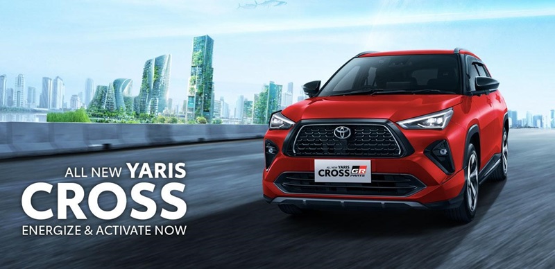 Toyota hadirkan All-New Yaris Cross sebagai SUV EV pertama.