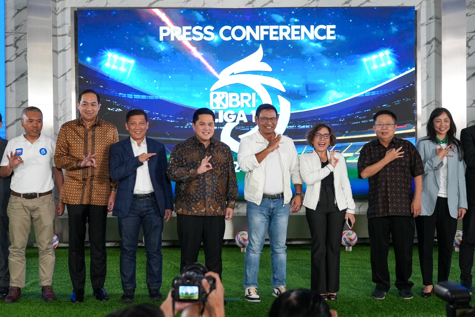 BRI kembali menjadi sponsor utama Liga 1 2024-2025.