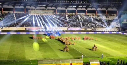 Opening Ceremony Liga 1 2024-2025 dimeriahkan ratusan penari tradisional