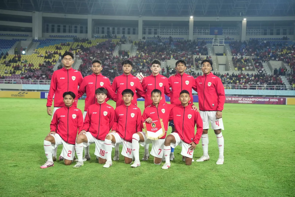 Timnas Indonesia U-17 kala berlaga.