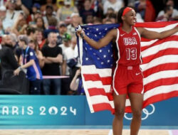 Tim Basket Putri Jadi Penentu Kemenangan Amerika Serikat di Olimpiade