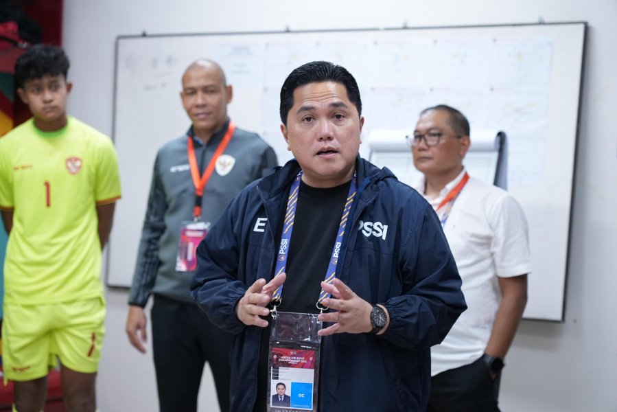 Ketua Umum PSSI, Erick Thohir, menyebut butuh Rp800 miliar untuk Timnas Indonesia