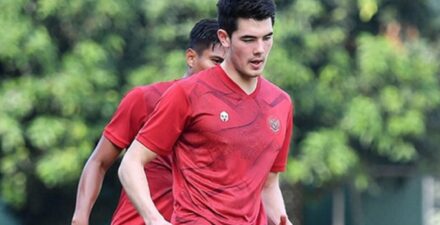 Elkan Baggott kala membela Timnas Indonesia.