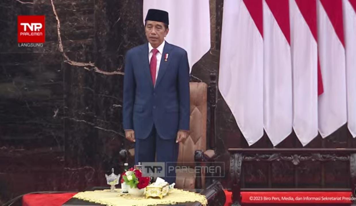 Jokowi bakal bacakan nota keuangan besok