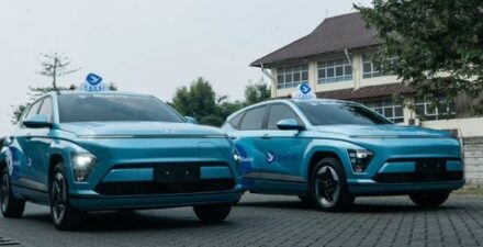 Hyundai All New Kona Electric jadi taksi listrik pertama di IKN.
