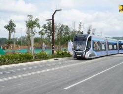 Kereta Otonom Tanpa Rel Mulai Beroperasi di IKN, Teknologi Canggih Masa Depan