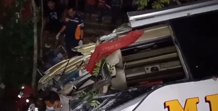 Kecelakaan Bus di Ngawi, Satu Korban Meninggal