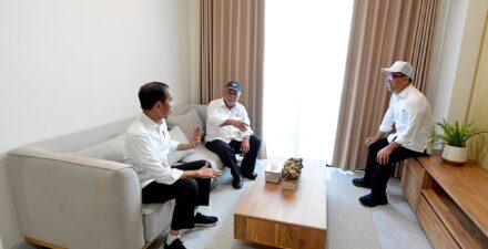 Presiden Jokowi Tinjau Rusun PNS di IKN.