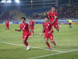 Timnas Indonesia U-17 Menang 1-0 atas India U-17 Berkat Penalti Evandra Florasta