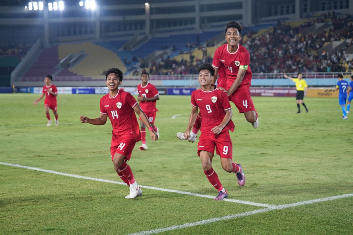 Timnas Indonesia U-17 unggul 1-0 atas Timnas India U-17 via penalti