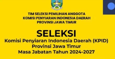 KPID Jatim Buka Pendaftaran Calon Anggota Periode 2024-2027, Ini Syarat dan Jadwalnya