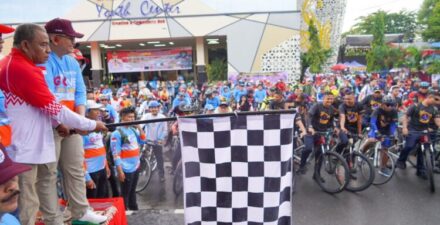 Rangkaian Hari Jadi Kota Padang ke-355 Dimulai dengan Gowes Adventure