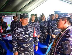 KASAL Tinjau Posko Latihan Armada Jaya XLII di Koarmada III