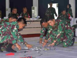 Pangkoarmada III Pimpin Tactical Floor Game Kogaslagab Pada Latposko Armada Jaya XLII TA 2024