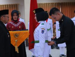 Pj Wako Suprayitno Kukuhkan Paskibraka Kota Payakumbuh Tahun 2024