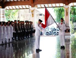 Dikukuhkan Sekda Pati, Paskibraka 2024 Siap Kibarkan Sang Merah Putih