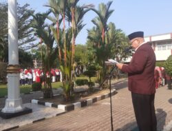 Unes Gelar Upacara Hari Ulang Tahun Repoblik Indonesia Ke 79.