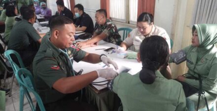 Rindam V Brawijaya Gelar Bakti Sosial Donor Darah