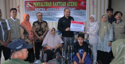 Pemko Payakumbuh Salurkan Bansos ATENSI Tahap II Kepada 45 PPKS