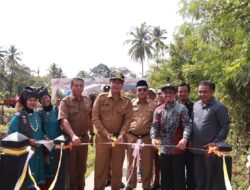 Pj Wako Payakumbuh Resmikan Jembatan Titian Konsen