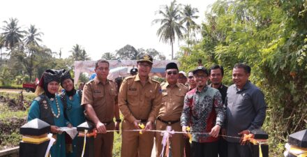Pj Wako Payakumbuh Resmikan Jembatan Titian Konsen