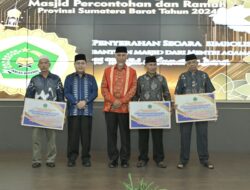 Sepuluh Masjid di Sumbar Raih Ampera Award, Gubernur Mahyeldi Tekankan Pentingnya Kenyamanan Masjid sebagai Pusat Kegiatan Umat