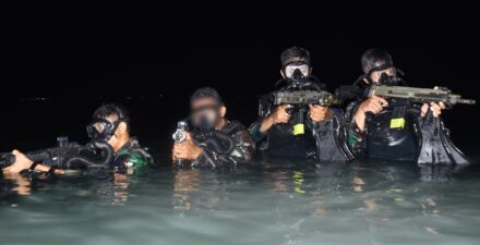 Raid Demolisi, Kopaska Koarmada III Berhasil Hancurkan Rintangan Pantai di Perairan Sorong