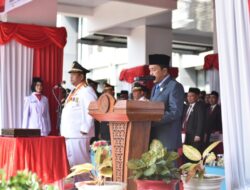 Bupati Suhatri Bur Pimpin Upacara Detik-Detik Proklamasi HUT RI ke-79 Tahun 2024 Tingkat Padang Pariaman