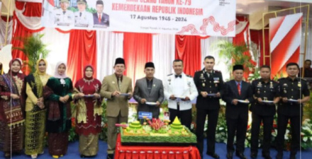 Pemkot Sungai Penuh Gelar Malam Resepsi Kenegaraan HUT RI Ke- 79