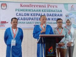 Sukses Hari Pertama, Sabar AS-Sukardi Menjalani Pemeriksaan Kesehatan di RS Universitas Andalas