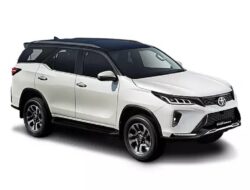 Toyota Akan Luncurkan Fortuner Legender Terbaru di Indonesia