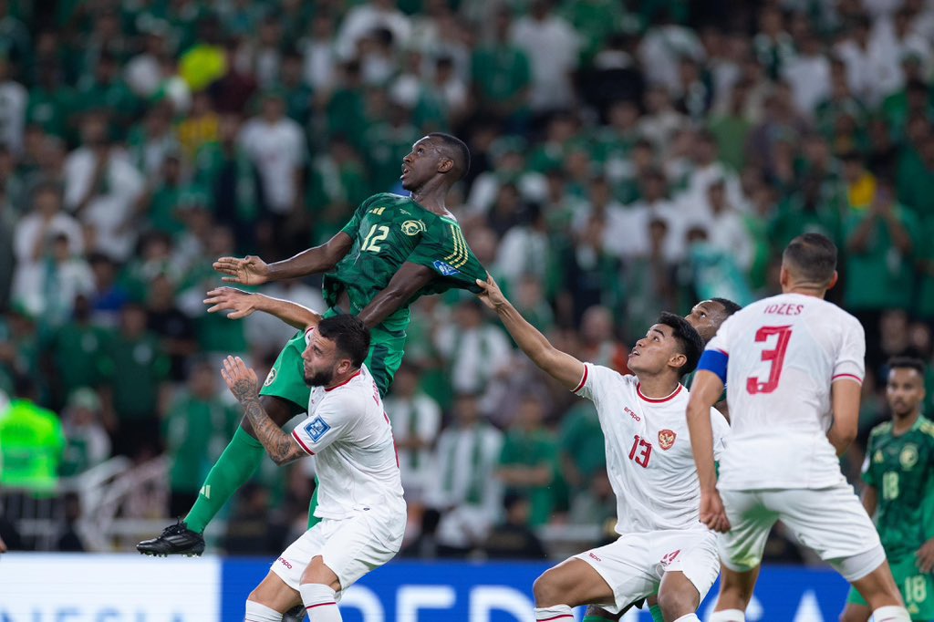 Timnas Indonesia vs Arab Saudi di Kualifikasi Piala Dunia 2026 Zona Asia