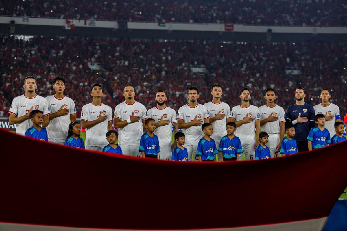 Timnas Indonesia tahan Australia 0-0 di SUGBK.