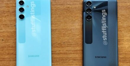 Bocoran gambar Samsung Galaxy M55s.