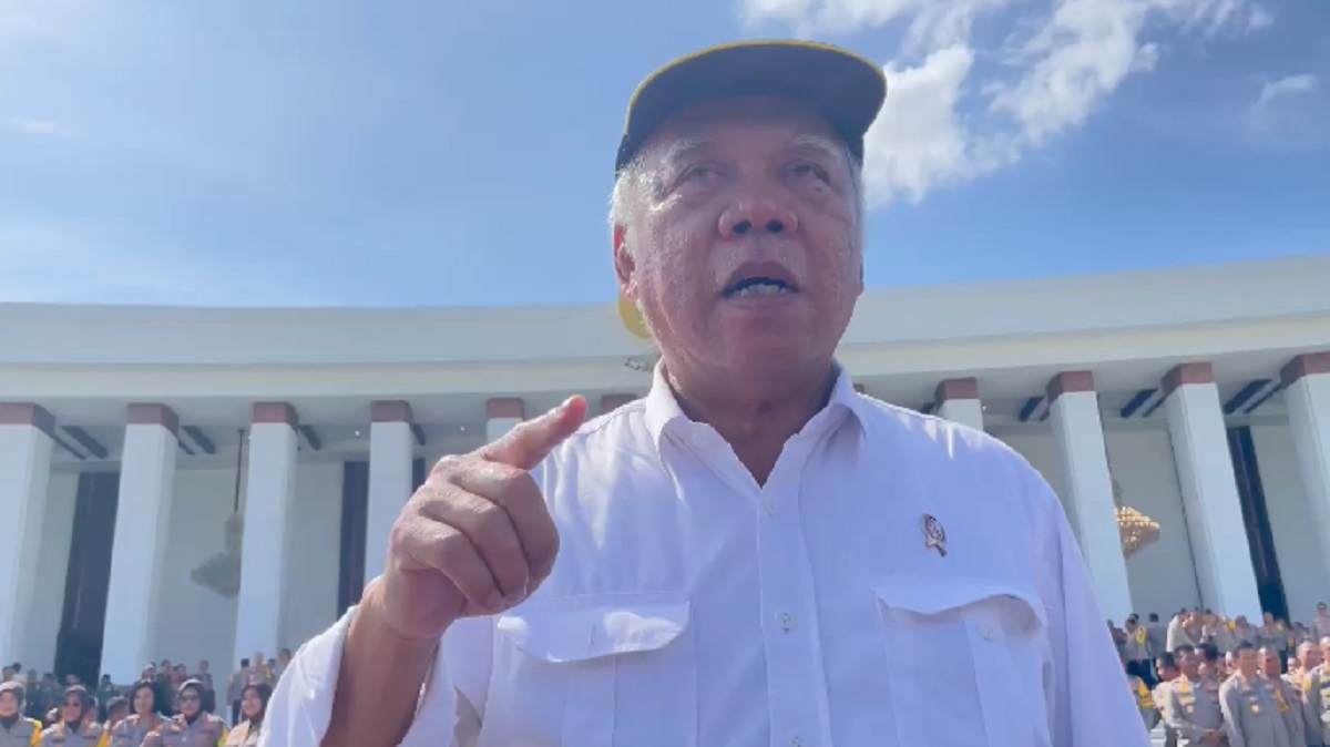 Menteri Basuki Soal Pendaratan Perdana di Bandara IKN.