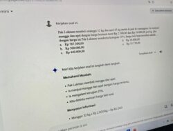 Gemini AI, Solusi Cerdas untuk Soal Matematika