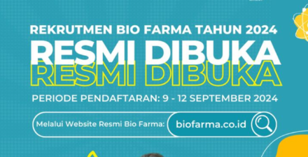 Lowongan Kerja BUMN PT Bio Farma, Posisi Tersedia untuk Lulusan D3 hingga S3