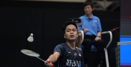 Anthony Ginting dihentikan Viktor Axelsen di Semifinal Hong Kong Open 2024